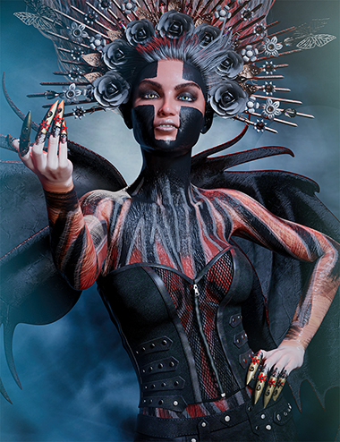 Nemesis for Genesis 8.1 Female by: Colm Jackson, 3D Models by Daz 3D