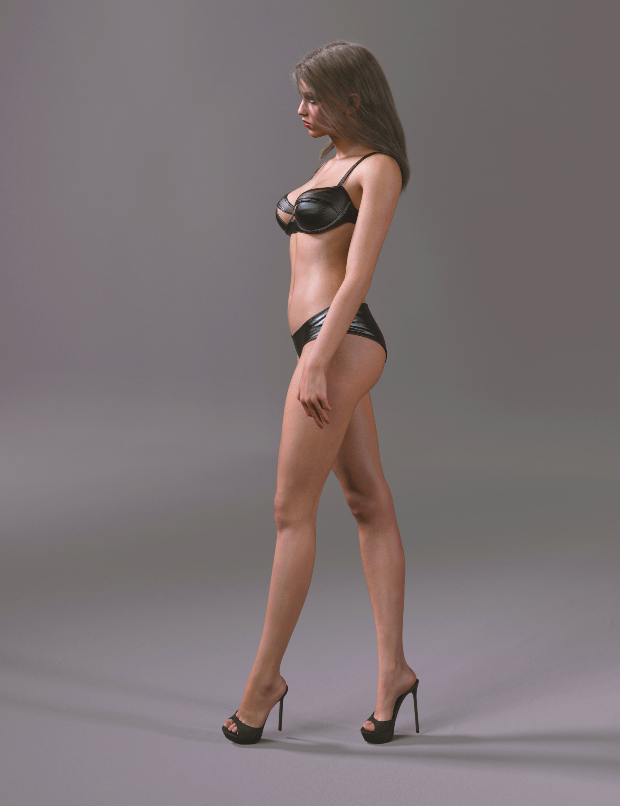 Giana HD with Expressions for Genesis 9 by: bluejaunte, 3D Models by Daz 3D