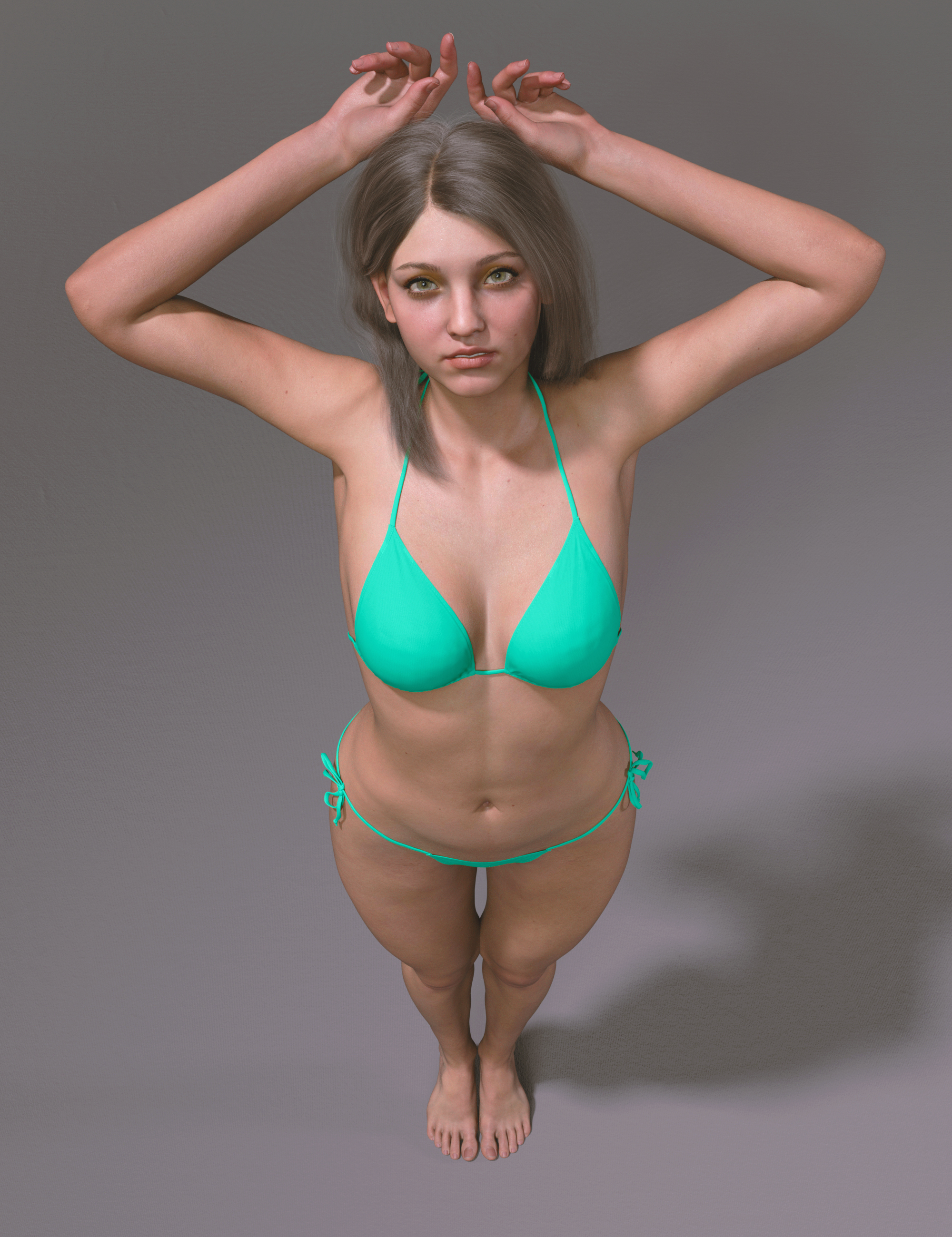 Giana HD with Expressions for Genesis 9 by: bluejaunte, 3D Models by Daz 3D