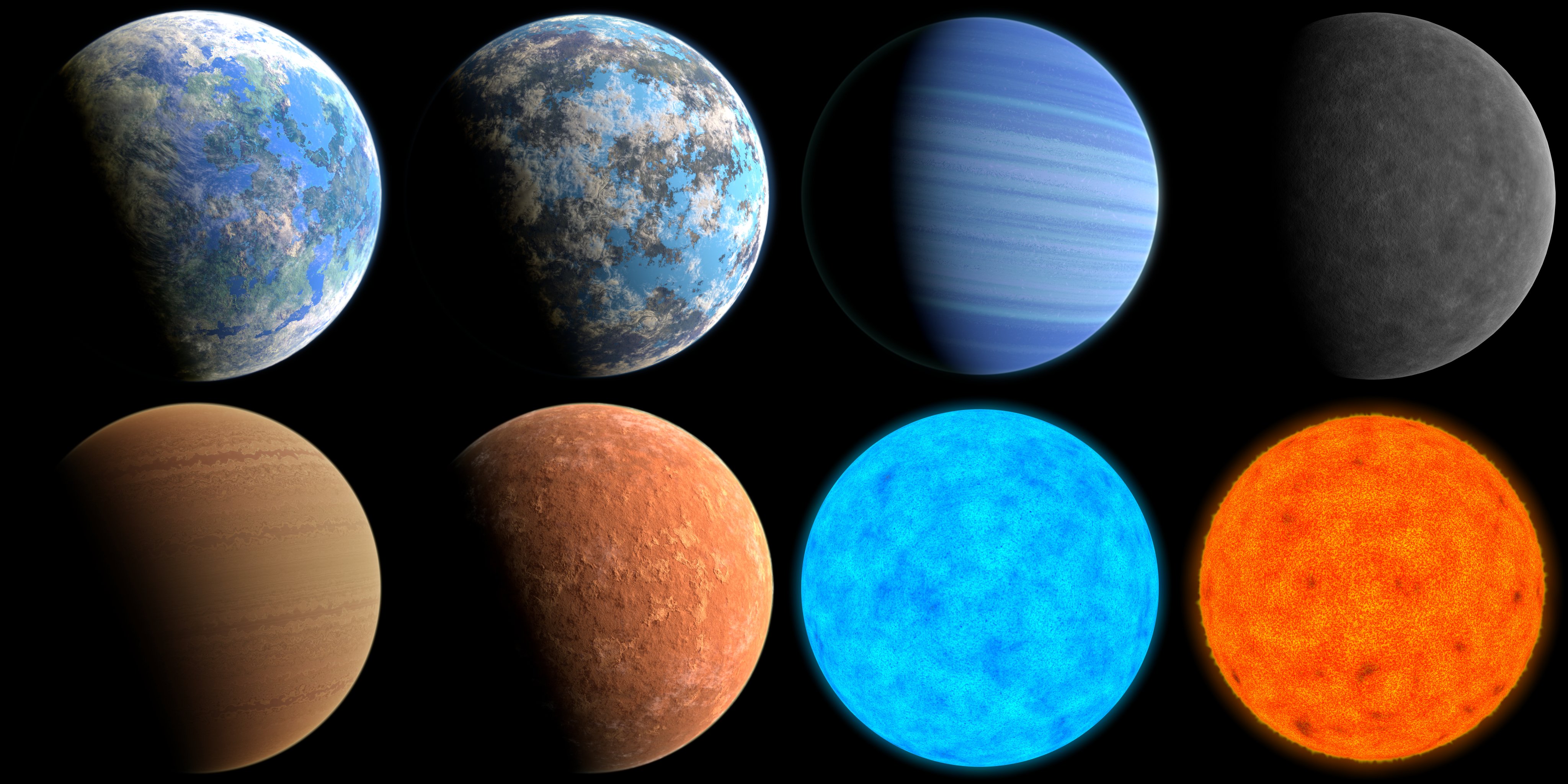 Planets and Nebulas | Daz 3D