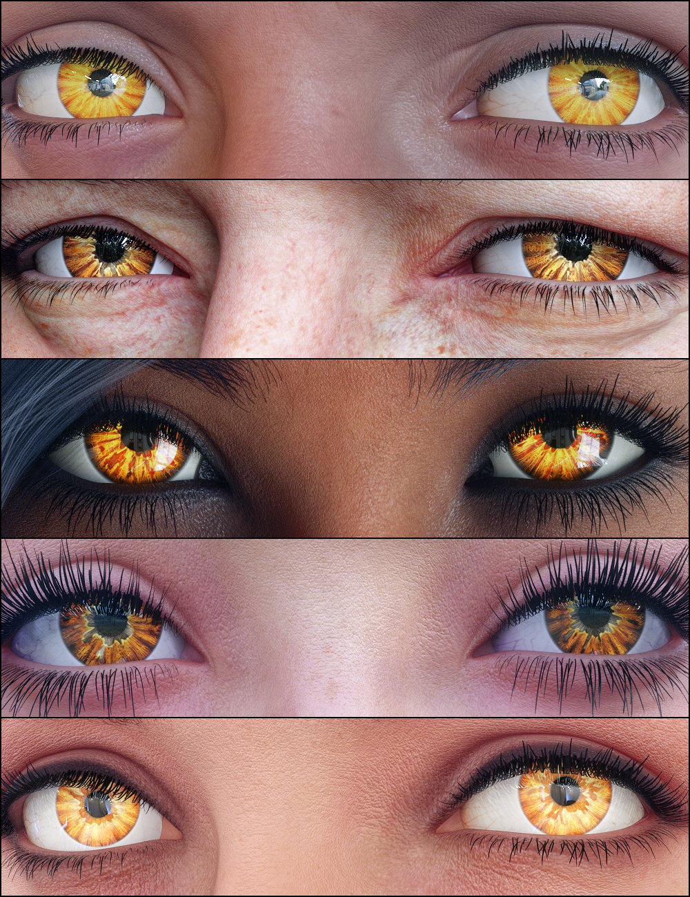 MMX Beautiful Eyes Set 11 for Genesis 9 by: Mattymanx, 3D Models by Daz 3D