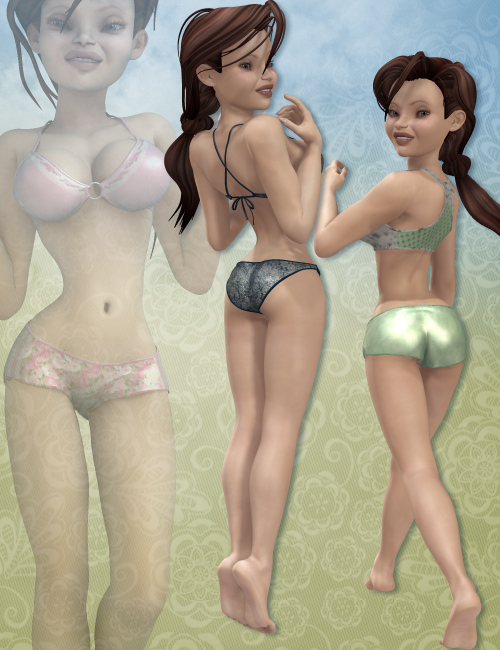 Sweetheart for Girl 4 V4 Basic Wear by: Diane, 3D Models by Daz 3D