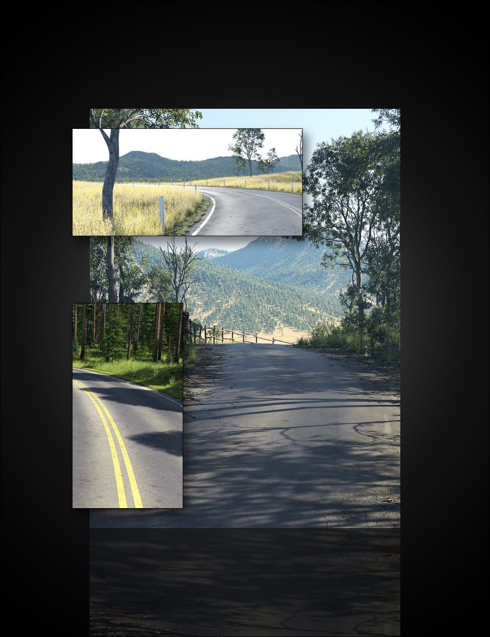 UltraScenery - Landscape Features Volume 4 by: HowieFarkes, 3D Models by Daz 3D