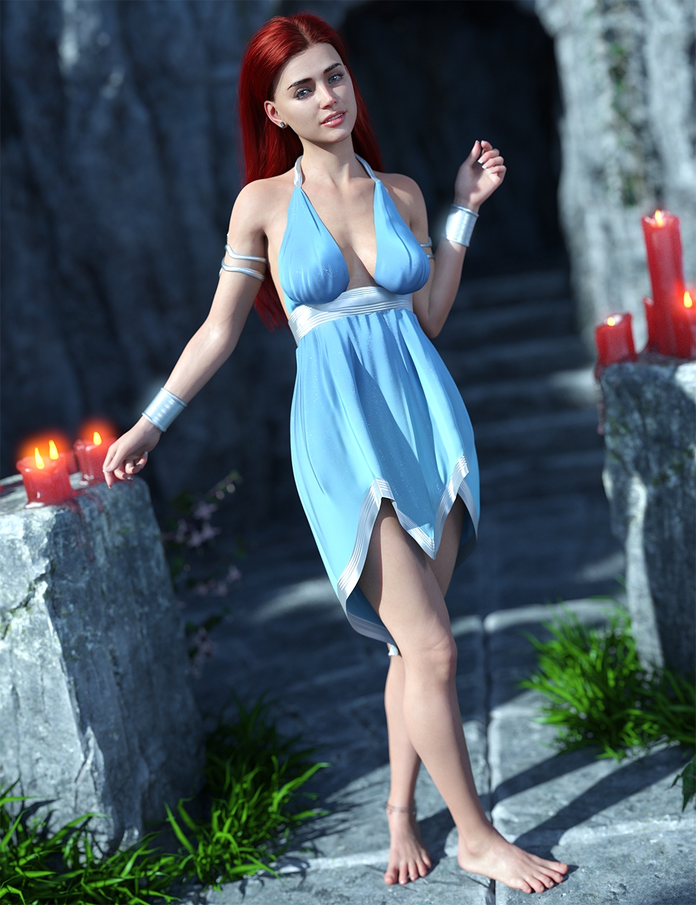 PT True Sky HDRI Lighting by: Paper Tiger, 3D Models by Daz 3D