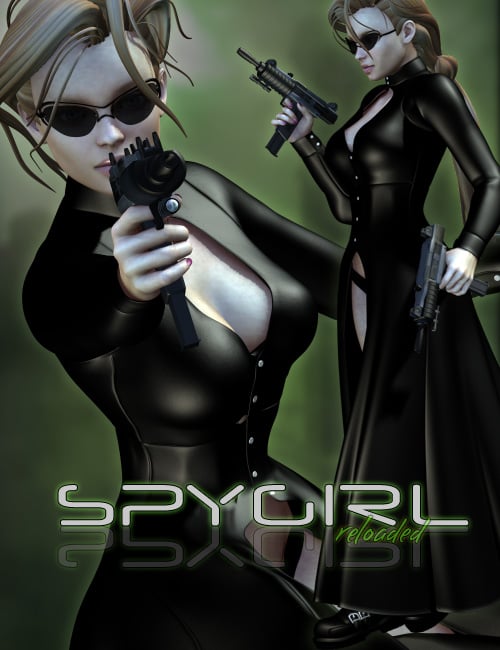 SpyGirl Reloaded by: Val3dart, 3D Models by Daz 3D