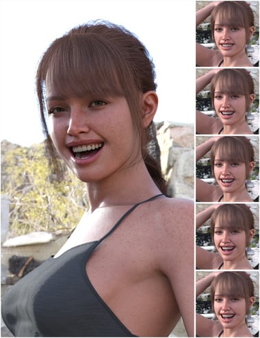 Venus Smile for Genesis 9 Venus Smile for Genesis 9 by: kobamax, 3D Models by Daz 3D