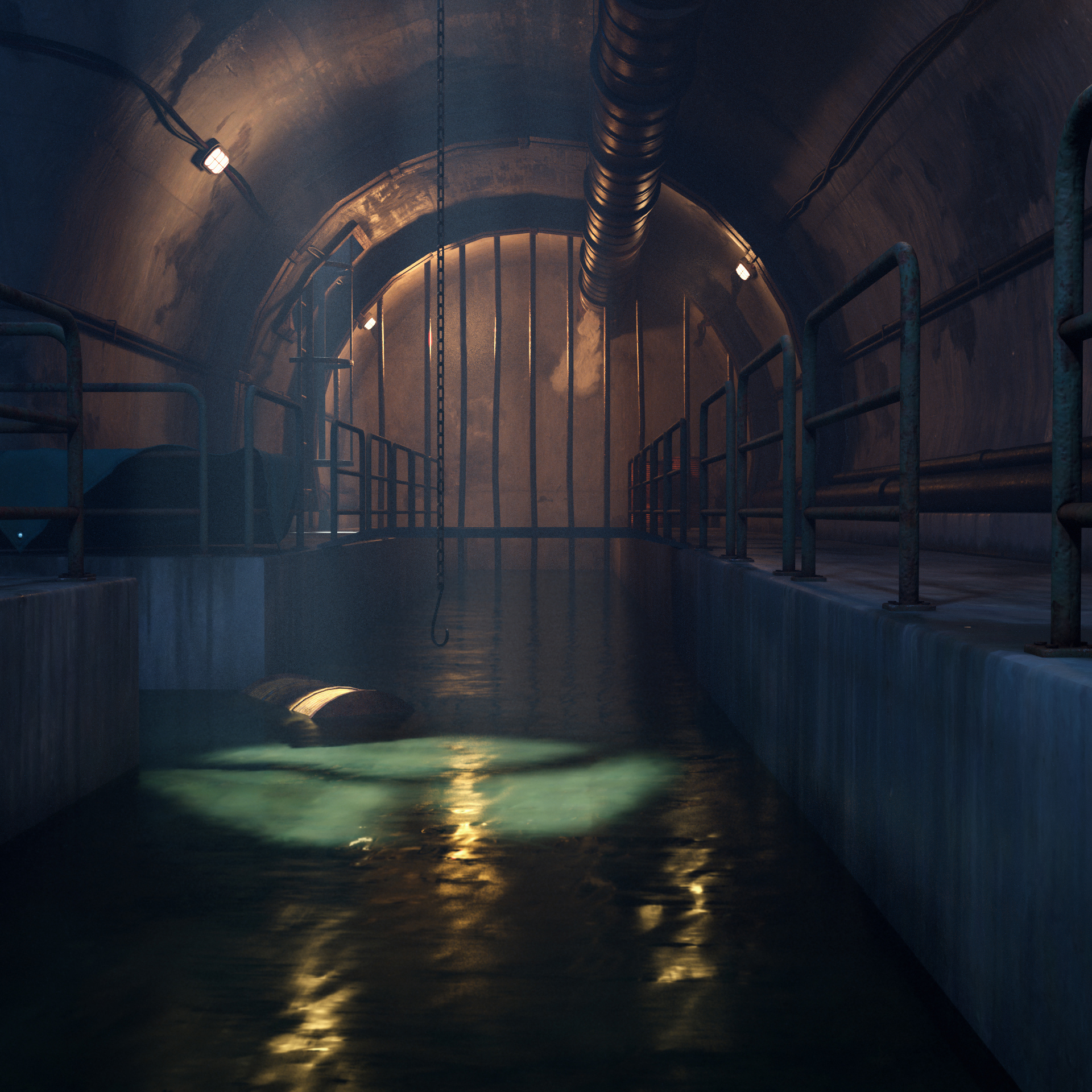 Cold Underground Modular Daz 3D