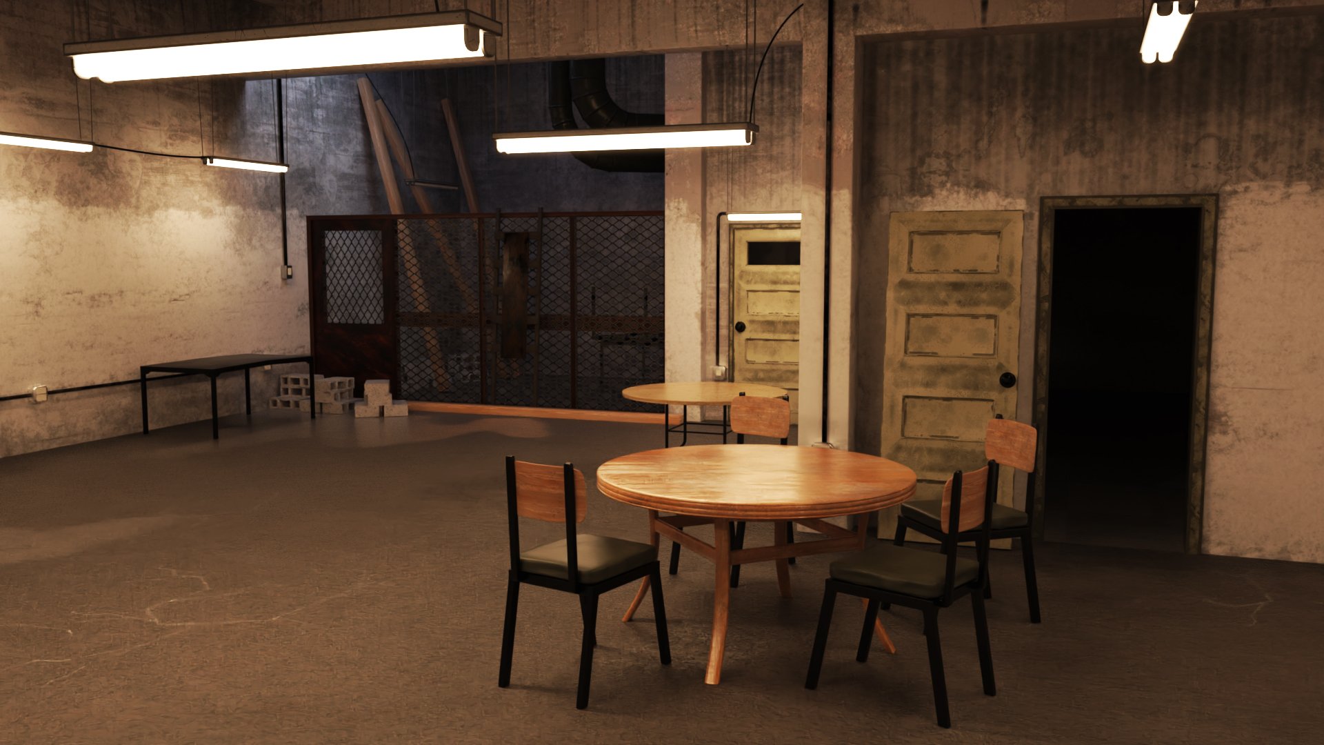 Old Interrogation Room by: Tesla3dCorp, 3D Models by Daz 3D