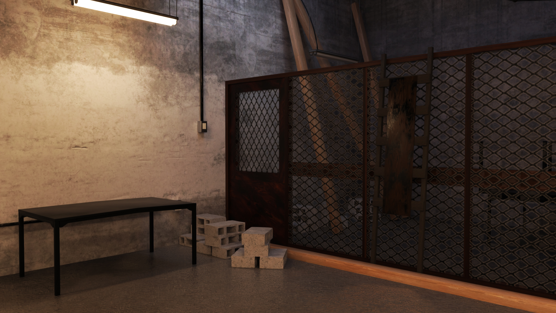 Old Interrogation Room by: Tesla3dCorp, 3D Models by Daz 3D