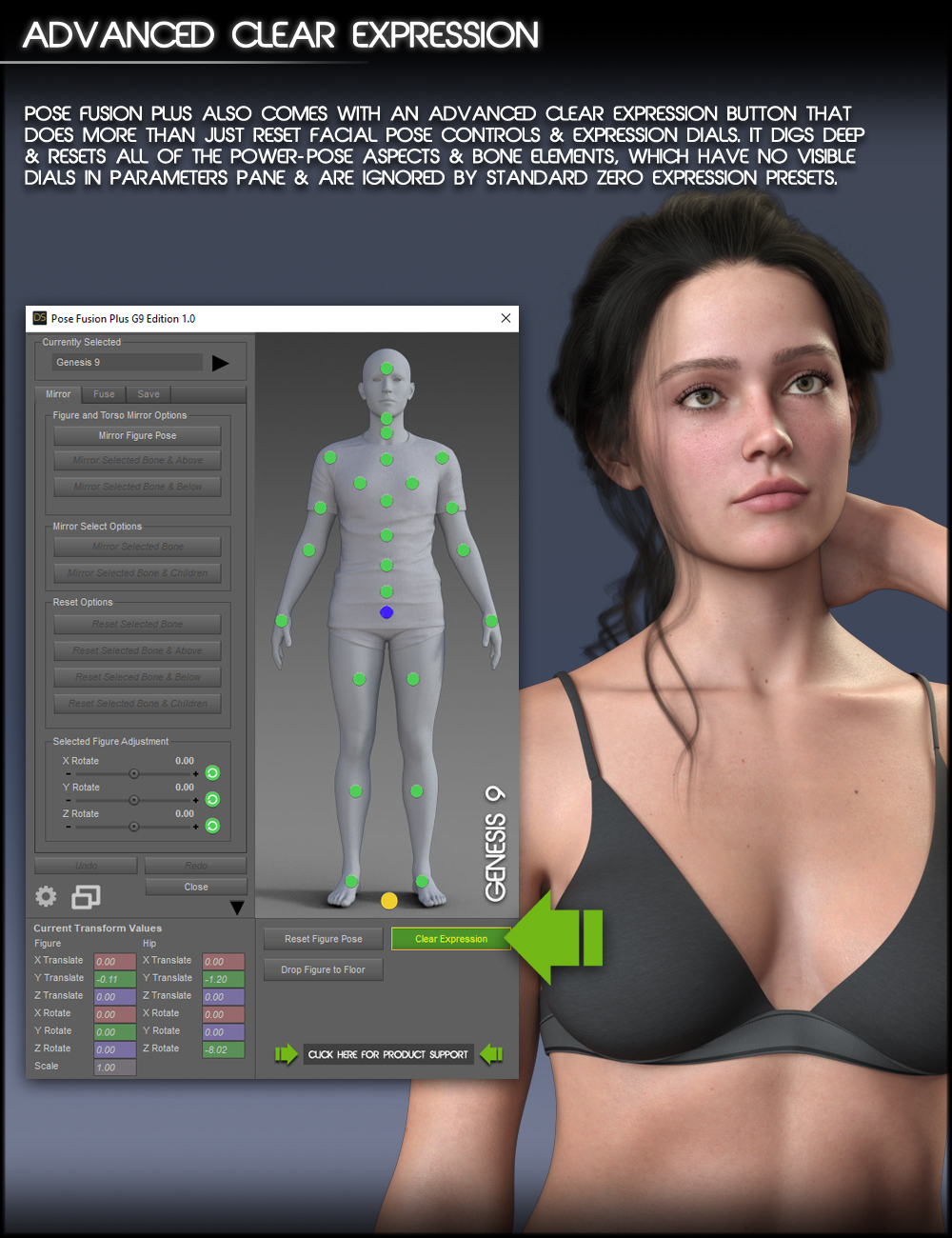 Pose Fusion Plus Genesis 9 Edition by: Zev0bitwelder, 3D Models by Daz 3D