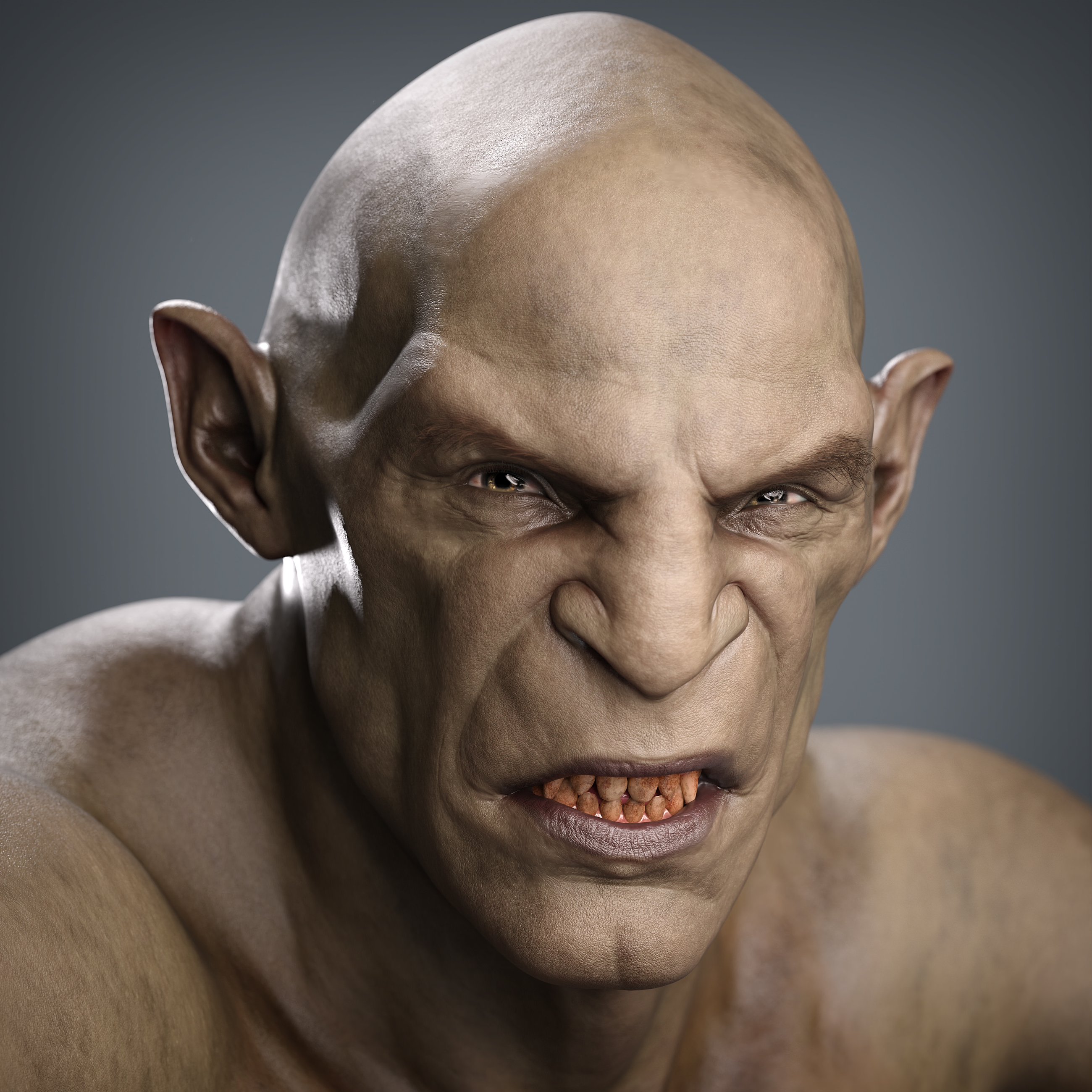 Grugmar the Orc HD for Genesis 9 by: , 3D Models by Daz 3D