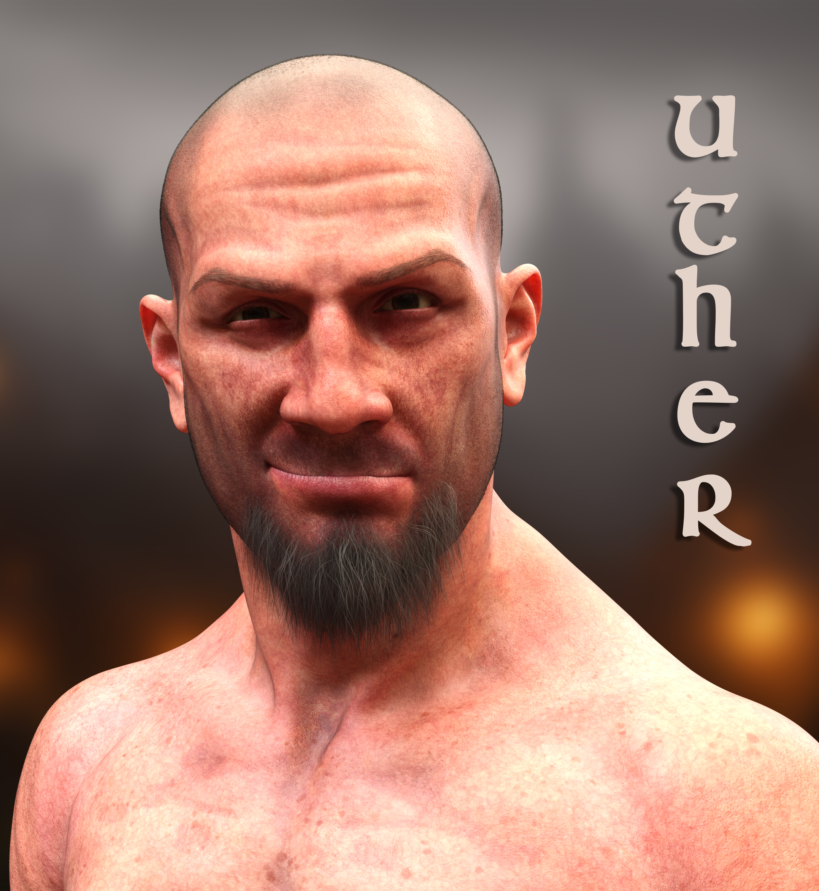 M3D Uther Human and Orc HD Characters for Genesis 9 by: Matari3D, 3D Models by Daz 3D