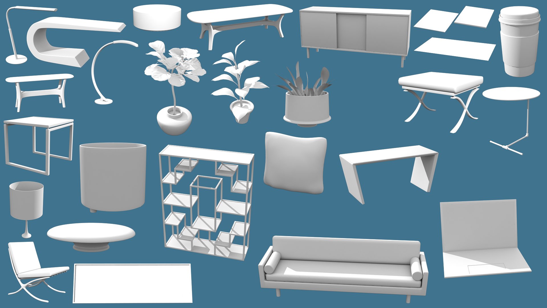 The Simple Loft by: bituka3d, 3D Models by Daz 3D