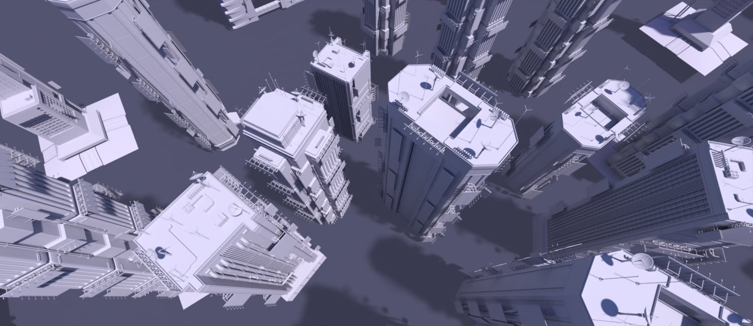Cyberpunk Dark City by: DreamlightReedux Studio, 3D Models by Daz 3D
