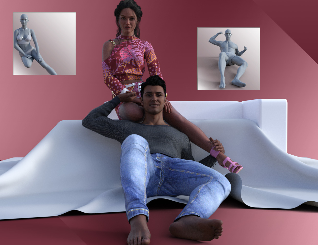 Genesis 9 Poses for Victoria 9 and Michael 9 - Couple in Rimini Genesis 9 Poses for Victoria 9 and Michael 9 - Couple in Rimini by: Arryn, 3D Models by Daz 3D