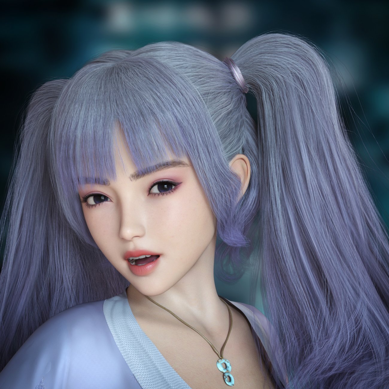 Hina Hair For Genesis 9 Daz 3d 1902