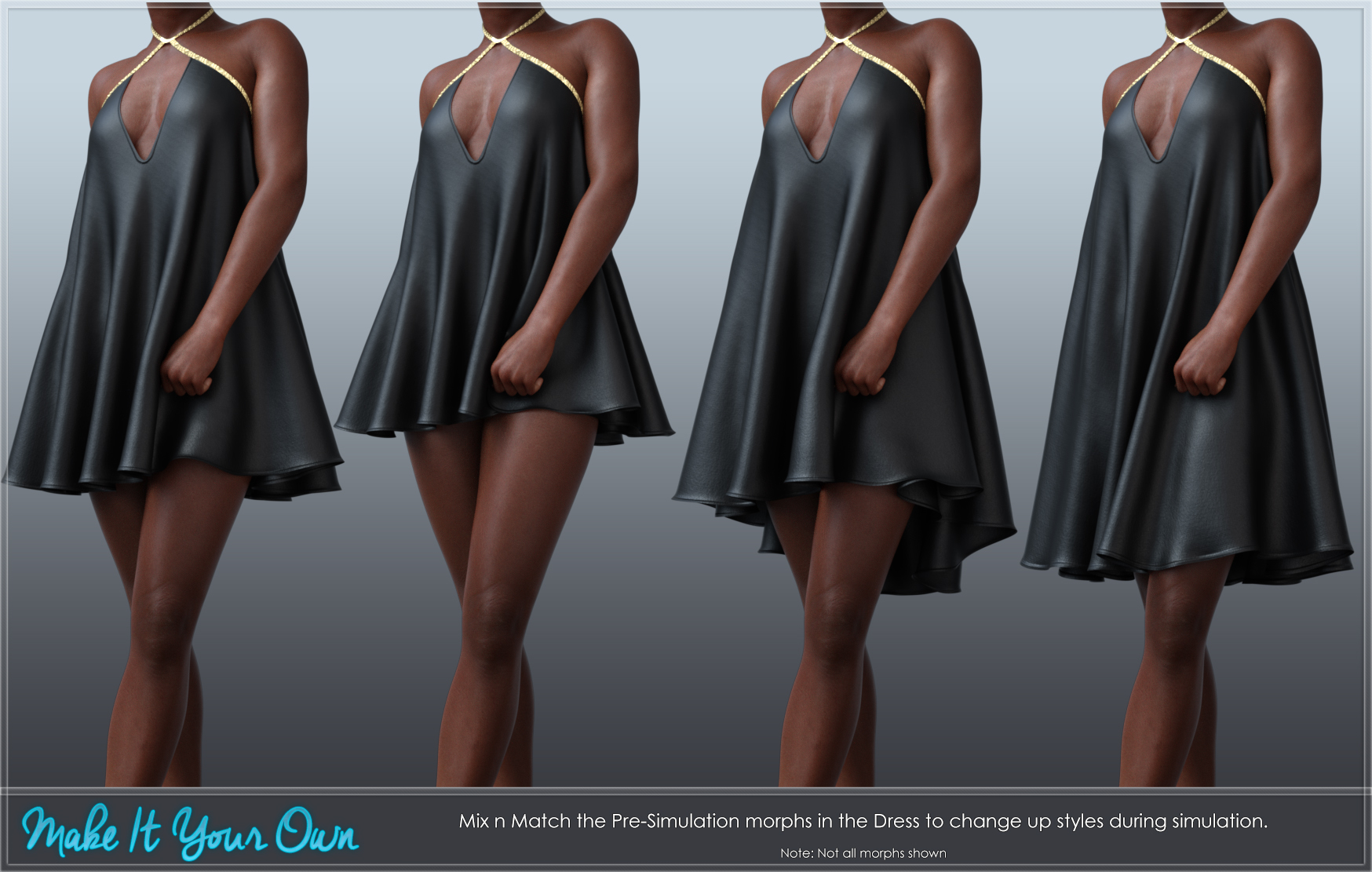 dForce Swing Outfit for Genesis 9 by: Nikisatez, 3D Models by Daz 3D