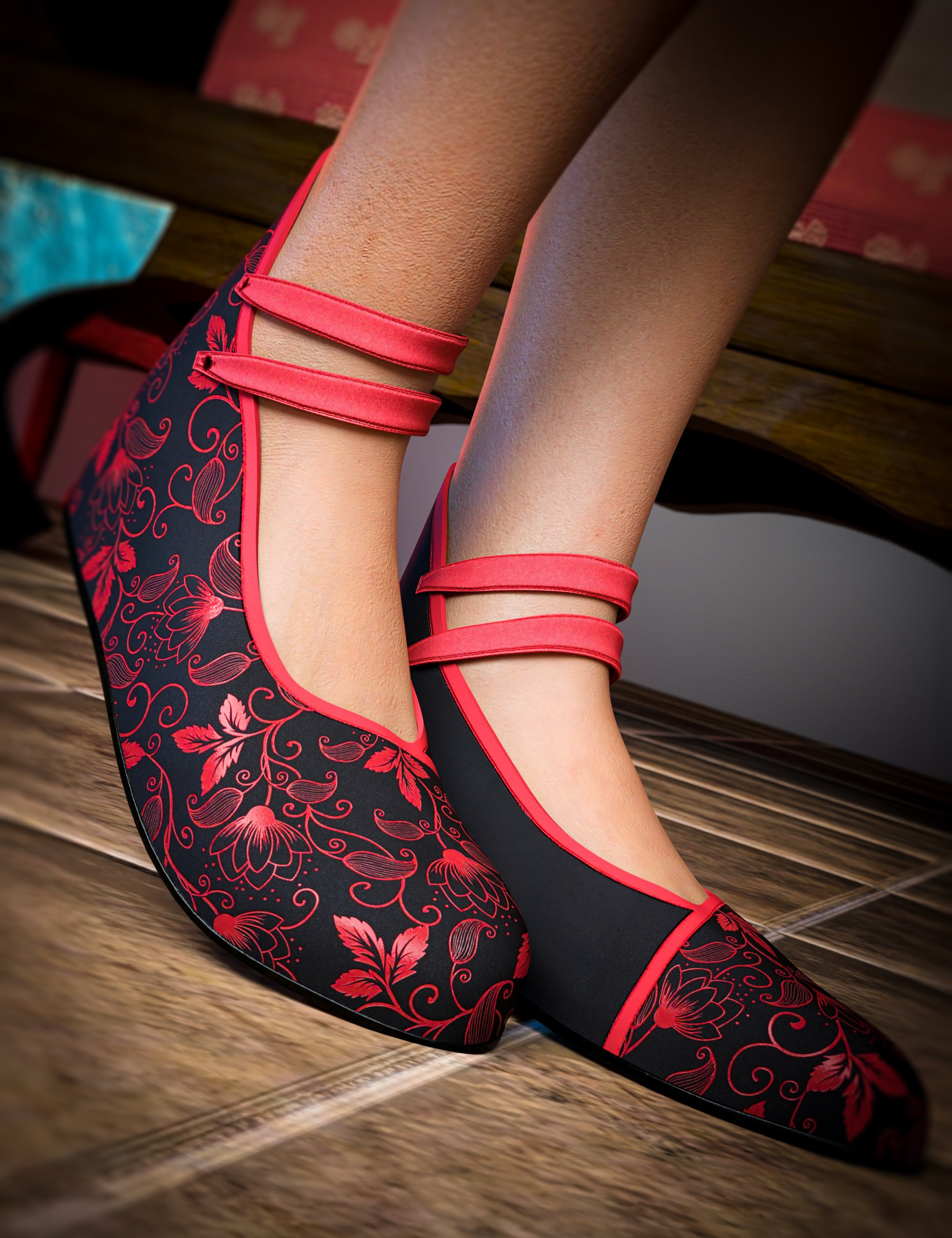 dForce Chinese Qipao Outfit for Genesis 9 dForce Chinese Qipao Outfit for Genesis 9 by: Aesthetic House, 3D Models by Daz 3D
