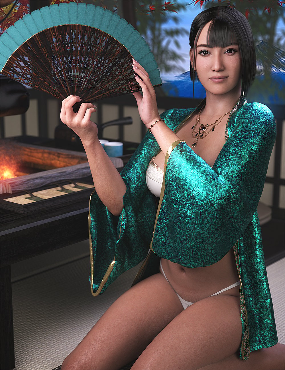 Yu Empress Poses and Props for Genesis 9 by: Val3dartbiuzpharb, 3D Models by Daz 3D