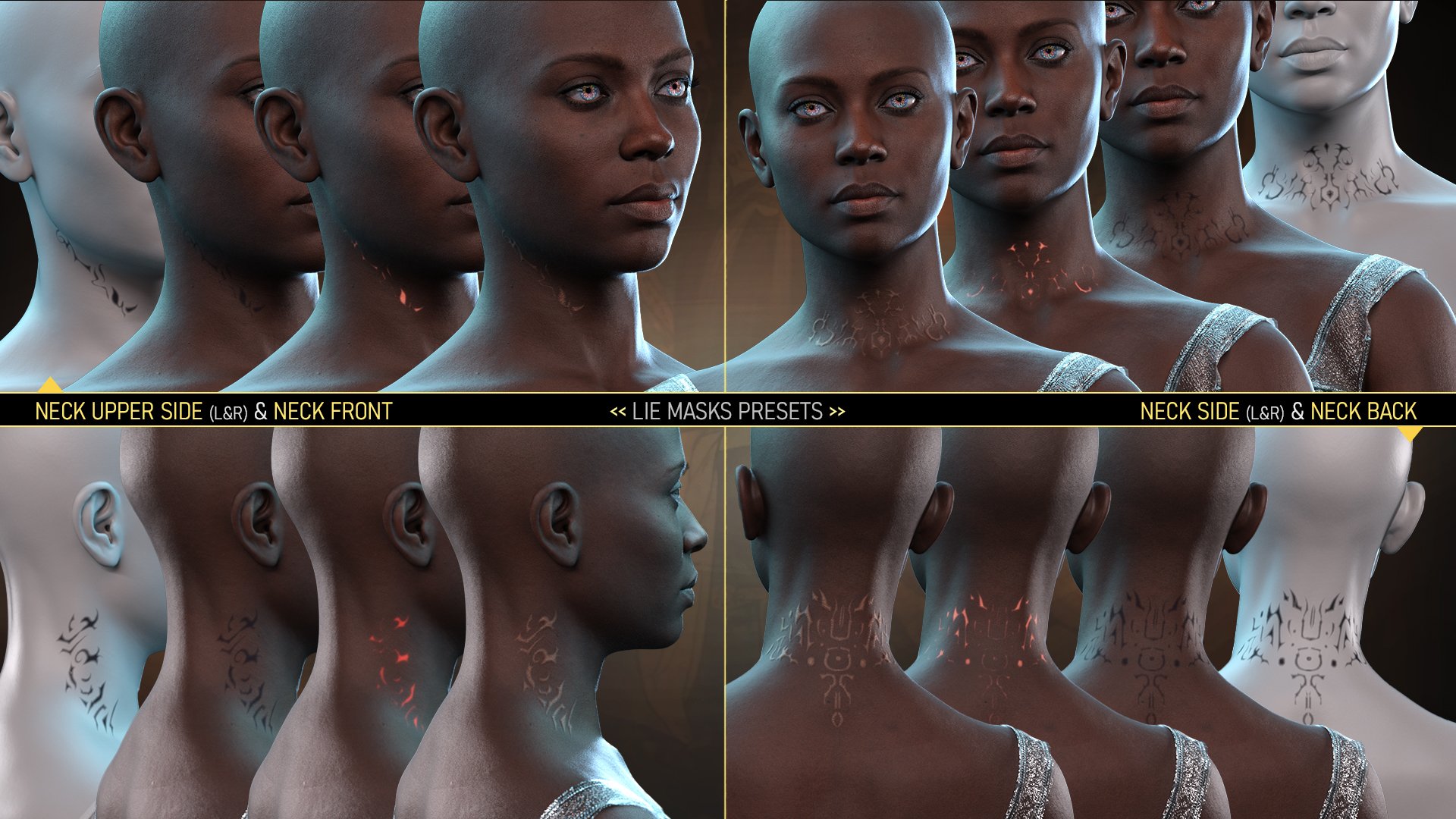 FPE Fantasy Scarification Face Tattoos Geoshell for Genesis 9 FPE Fantasy Scarification Face Tattoos Geoshell for Genesis 9 by: FenixPhoenixEsid, 3D Models by Daz 3D