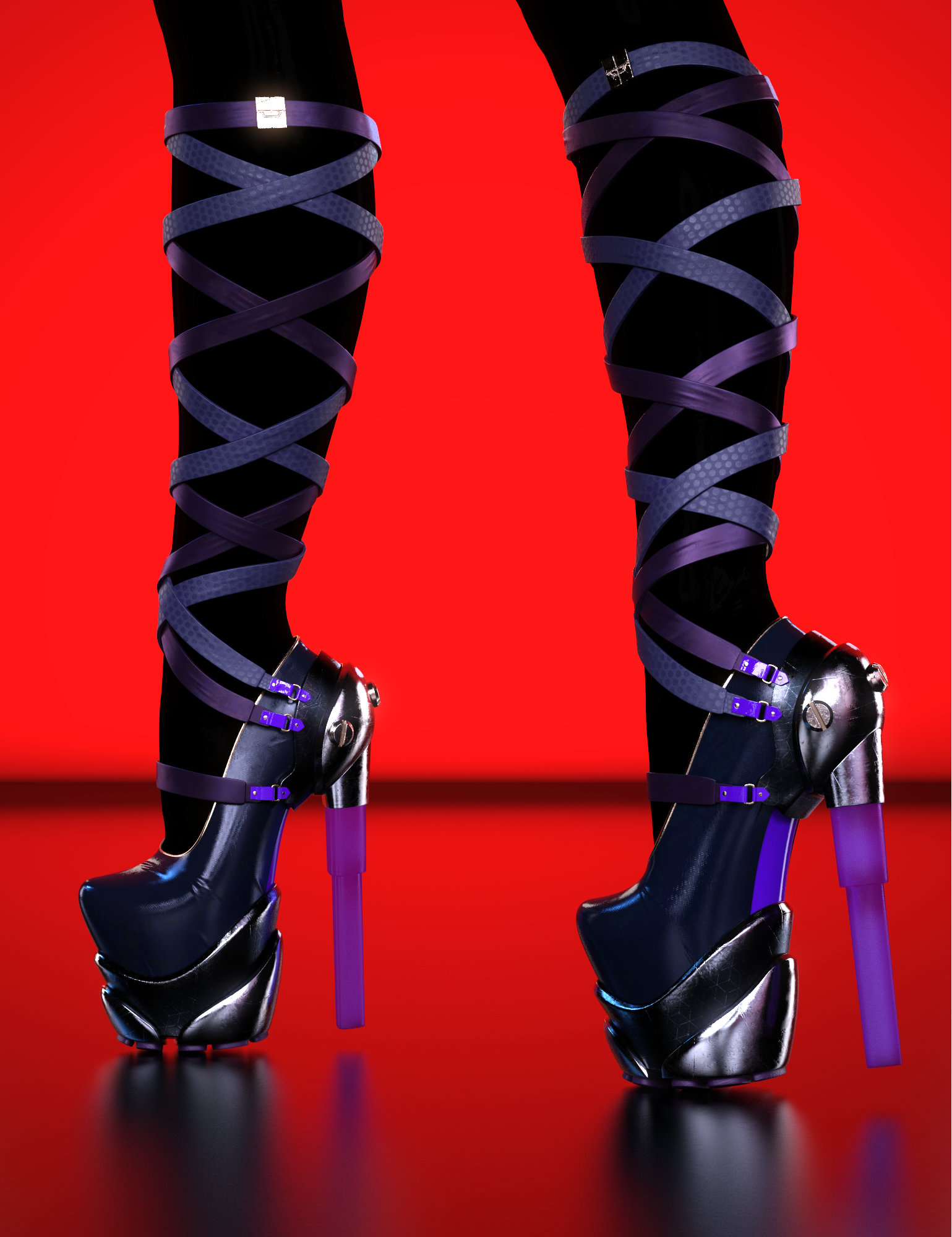 HM Lightstalker Shoes for Genesis 9 | Daz 3D