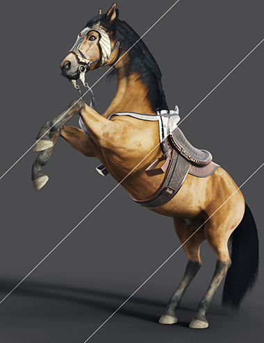 dForce Elf Style Outfit for Daz Horse 3 Texture Add-On | Daz 3D