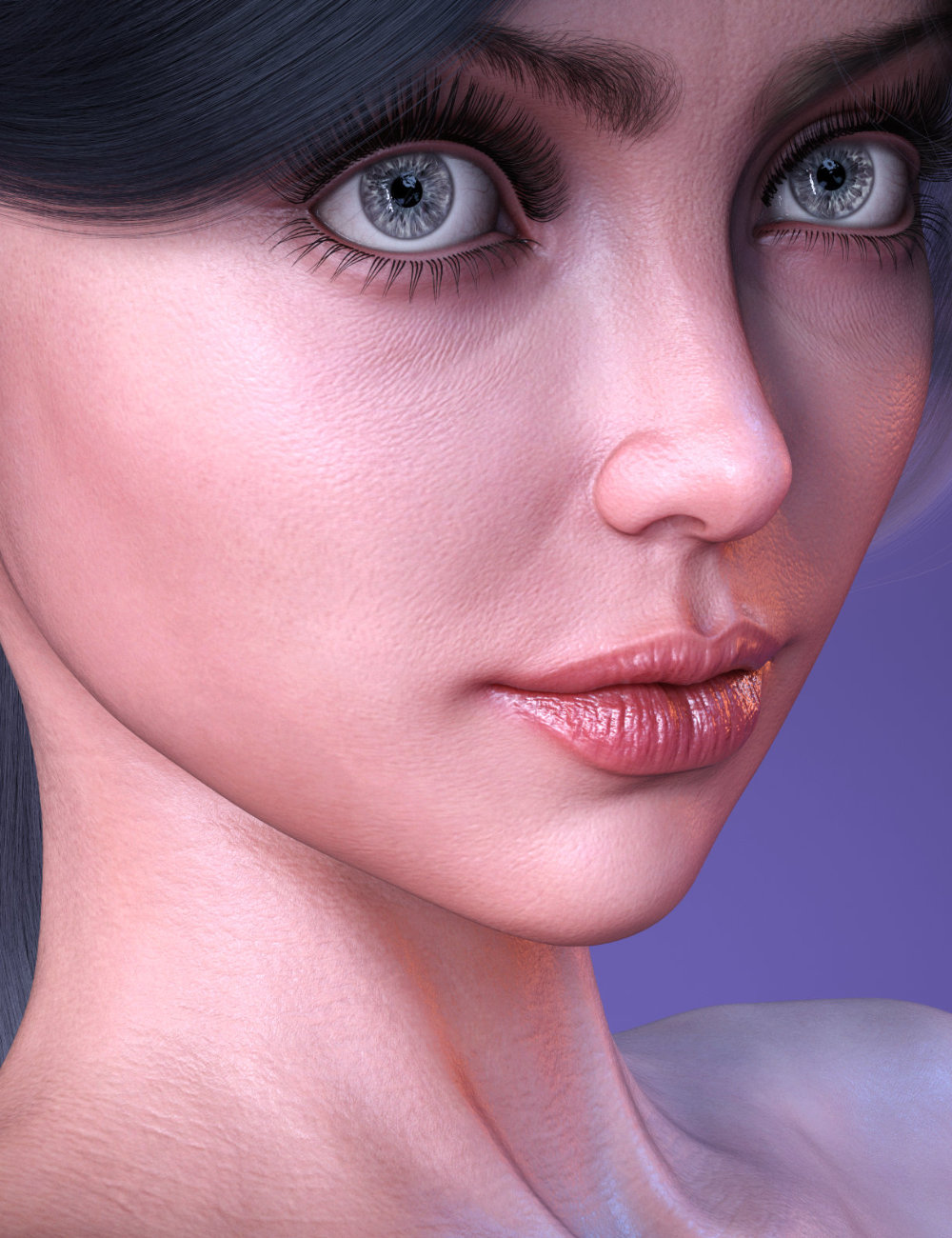 HM Katya 8k Skin Textures Add-On by: HM, 3D Models by Daz 3D