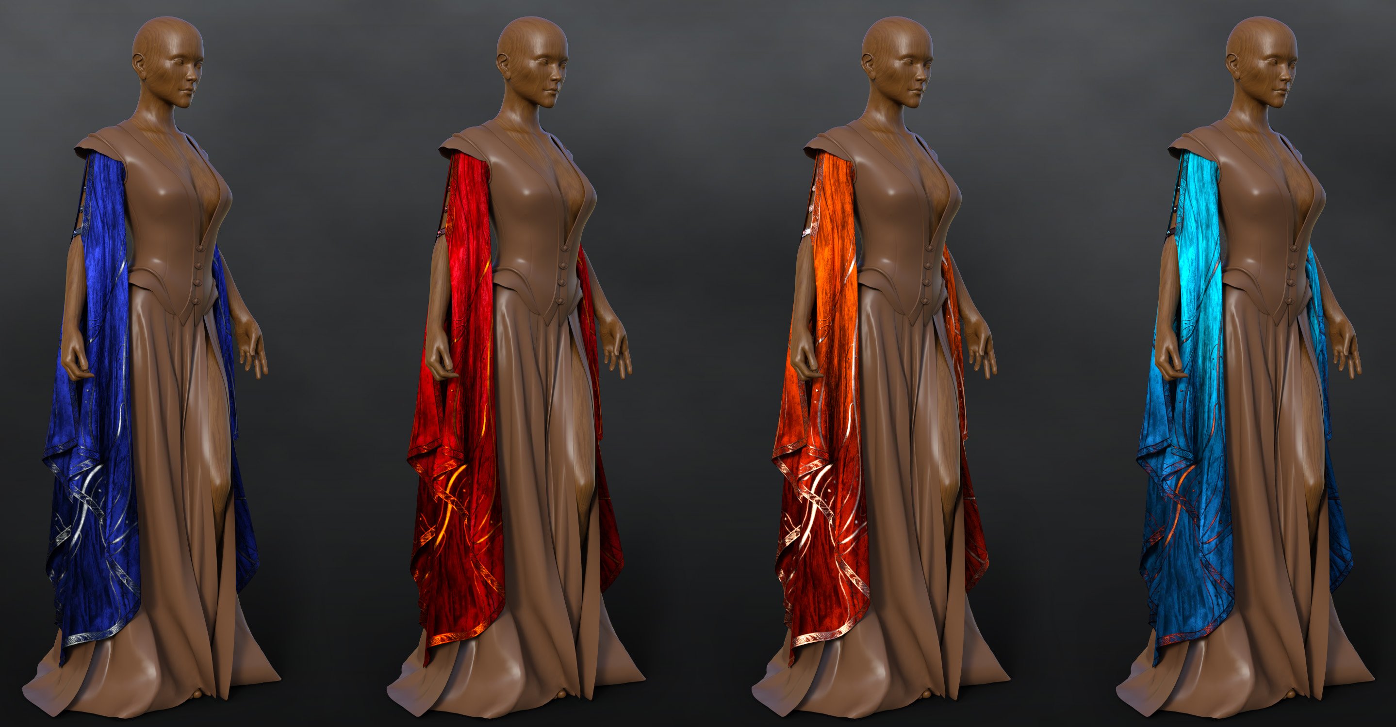 dForce War Witch Wardrobe Add-On for Genesis 9 dForce War Witch Wardrobe Add-On for Genesis 9 by: ArkiShox-Design, 3D Models by Daz 3D