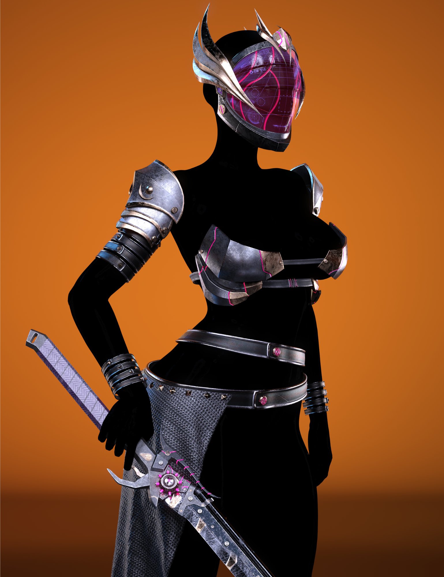 dForce HM Lightstalker Accessories Add-On for Genesis 9 dForce HM Lightstalker Accessories Add-On for Genesis 9 by: HM, 3D Models by Daz 3D