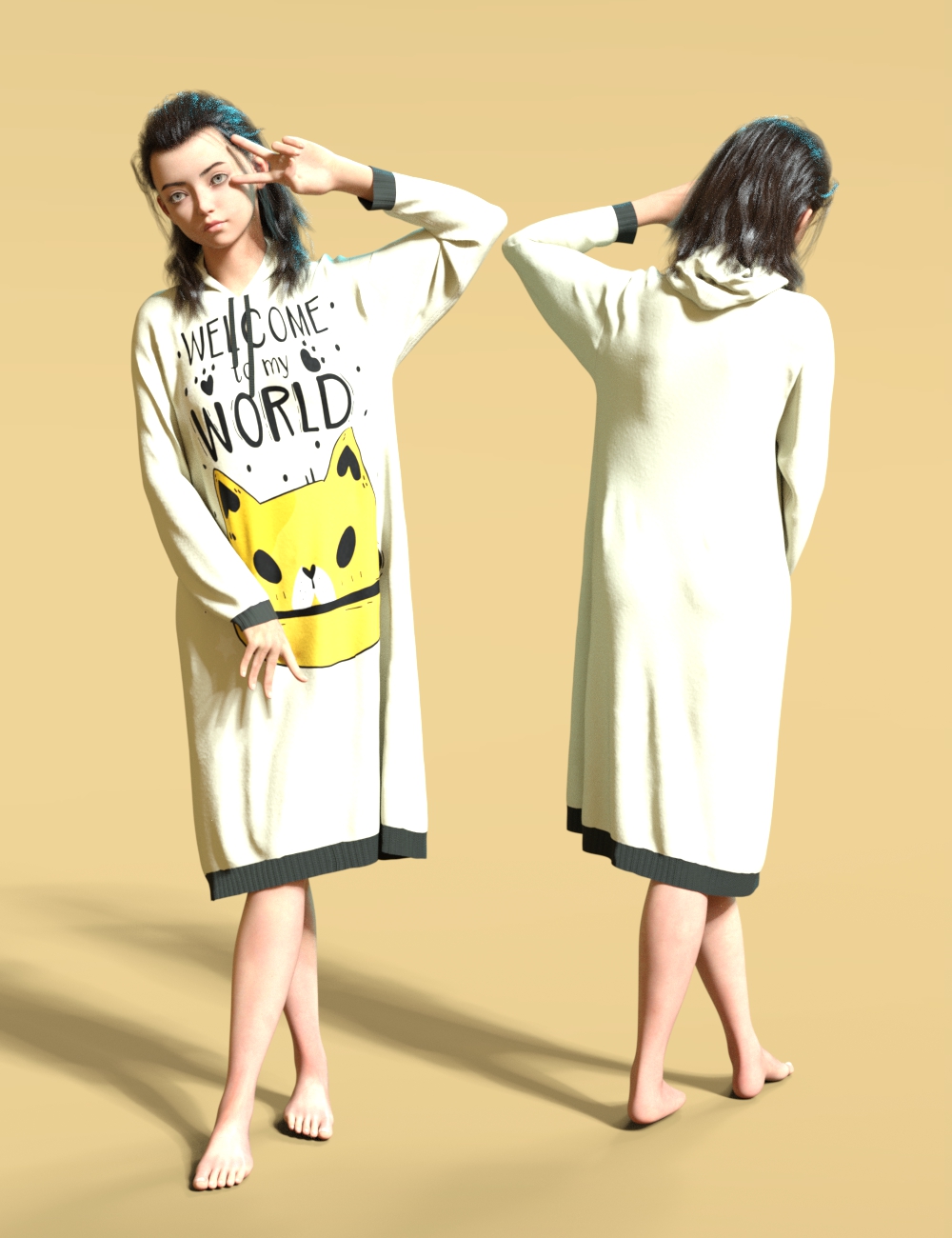 Mixable Hoodies for Genesis 9 Mixable Hoodies for Genesis 9 by: Sade, 3D Models by Daz 3D