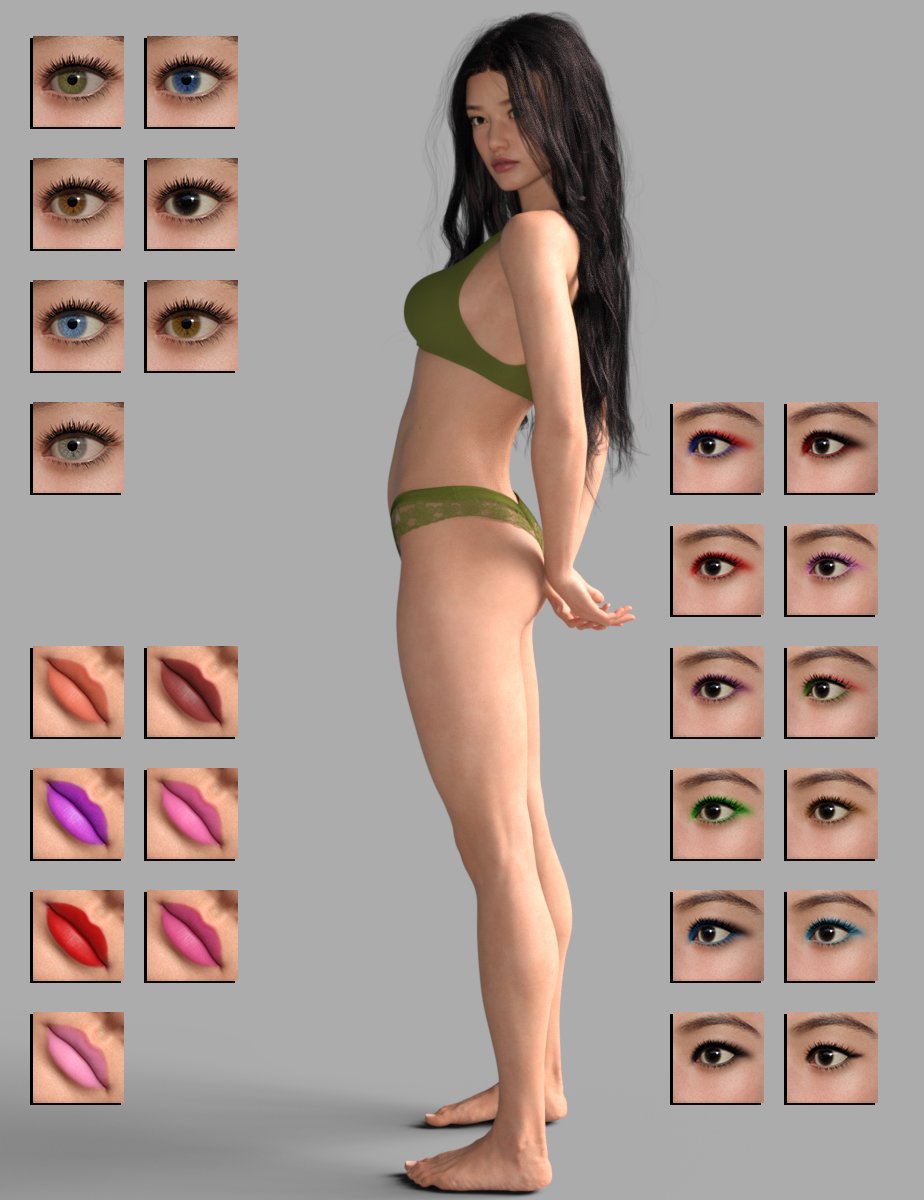 JS Fanny HD for Genesis 9 by: justspiteyMousso, 3D Models by Daz 3D