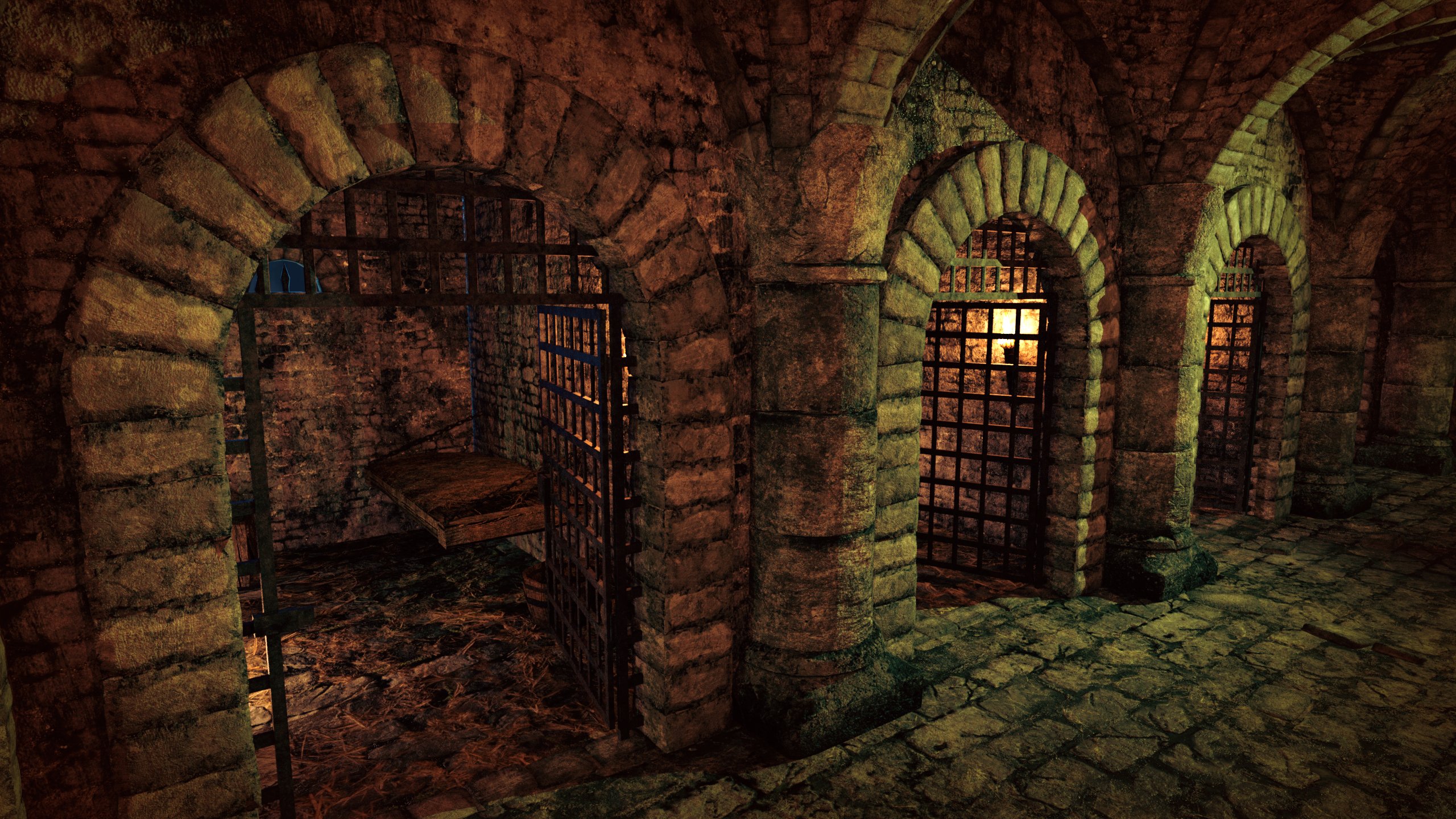 Dark Age Prison by: Polish, 3D Models by Daz 3D