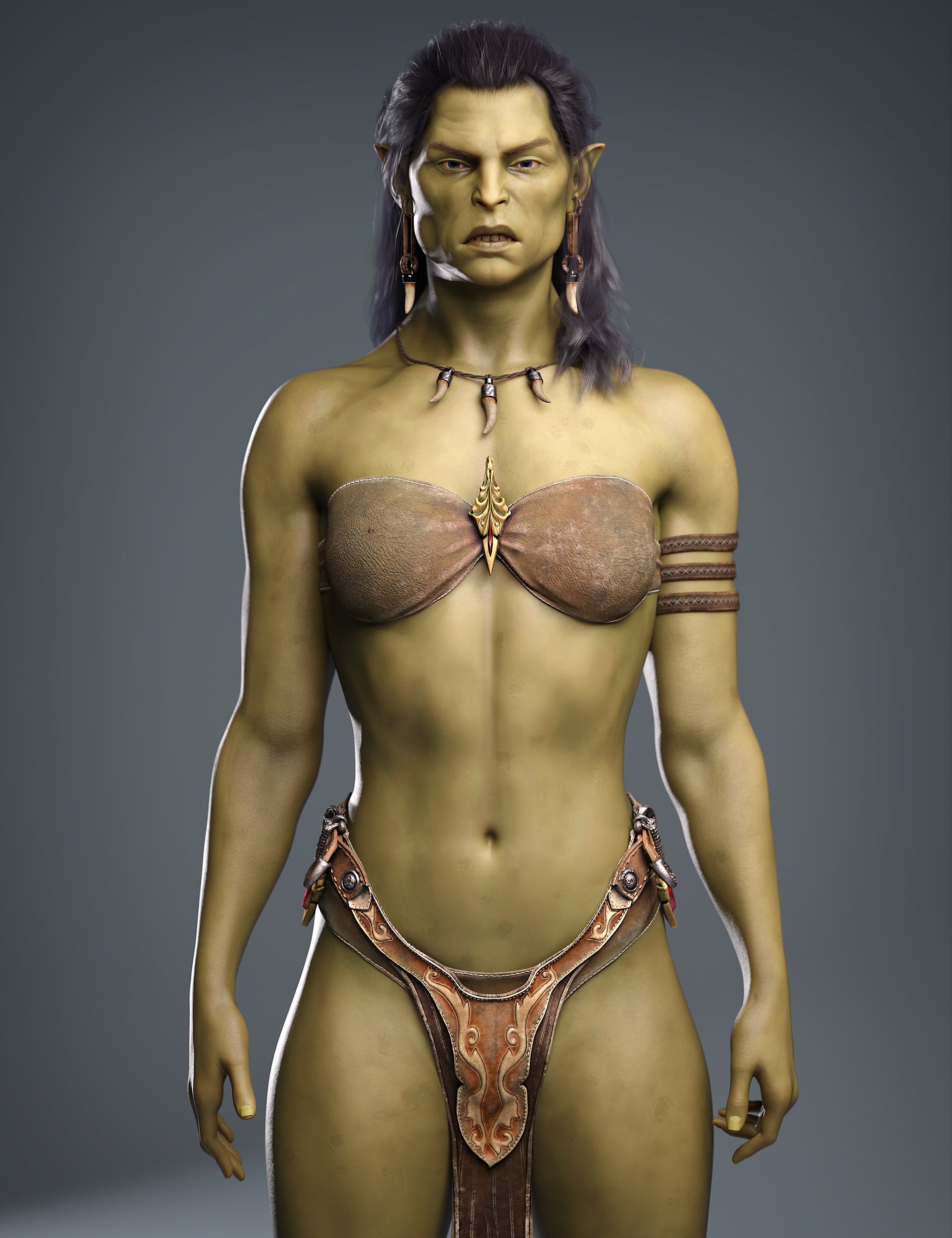 Norba the Orc HD for Genesis 9