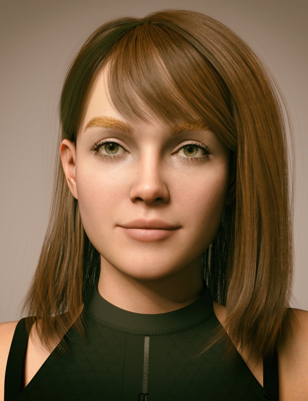 GN Lora Hair for Genesis 9 by: Goanna, 3D Models by Daz 3D
