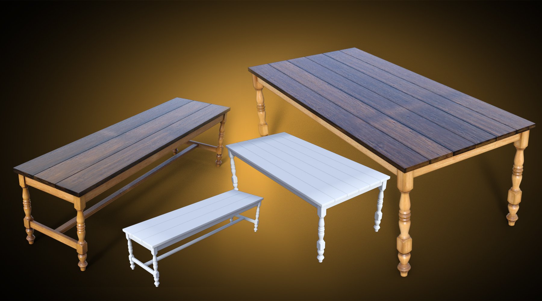 B.E.T.T.Y. Kitchen Props Daz 3D