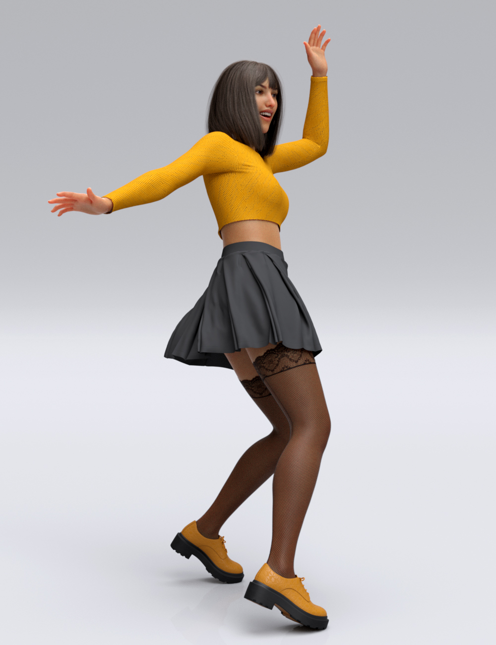Dance Rhythmic V2 for Genesis 9, 8.1, and 8 by: Havanalibere, 3D Models by Daz 3D