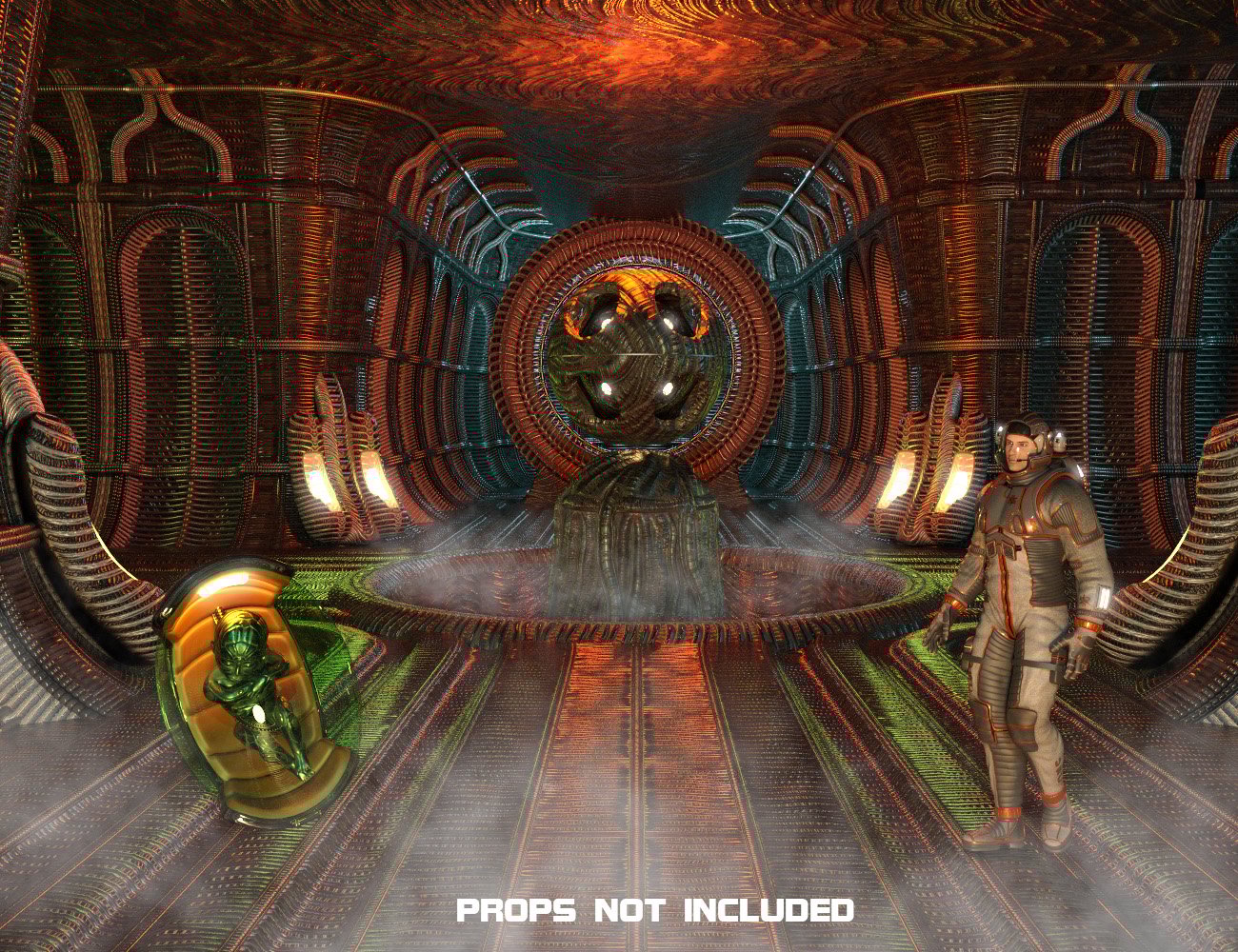 Easy Snap Alien Base Daz 3D