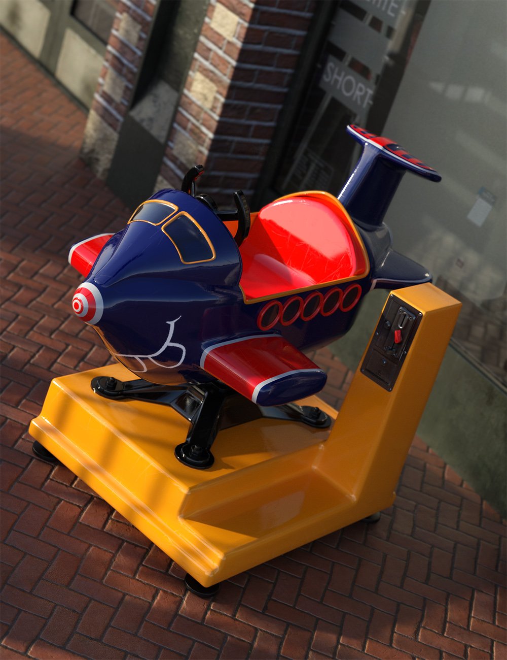 Coin-Operated Rides Mega Pack by: ForbiddenWhispersDavid Brinnen, 3D Models by Daz 3D