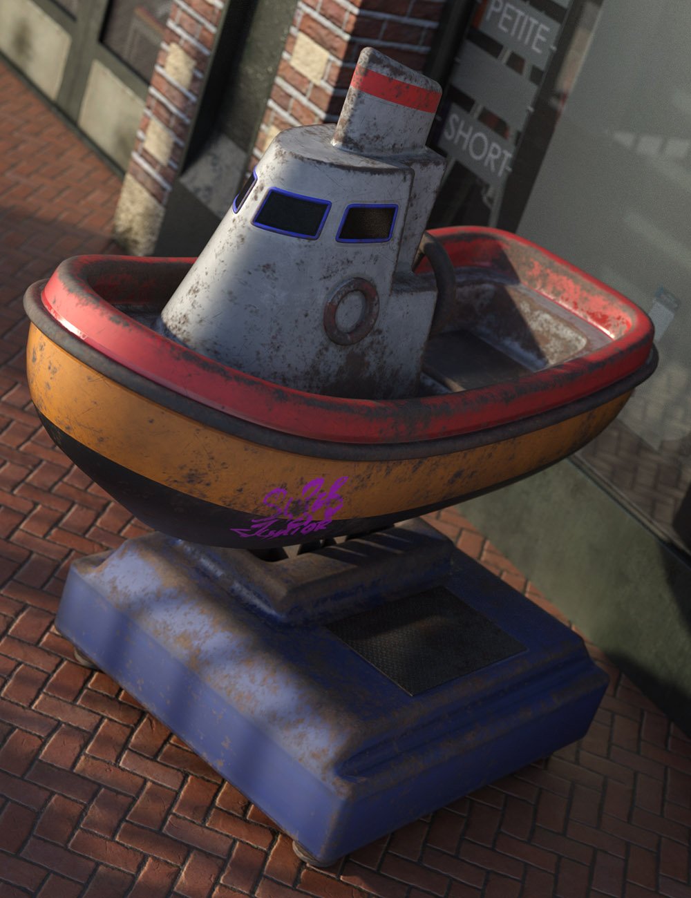 Coin-Operated Rides Mega Pack Coin-Operated Rides Mega Pack by: ForbiddenWhispersDavid Brinnen, 3D Models by Daz 3D