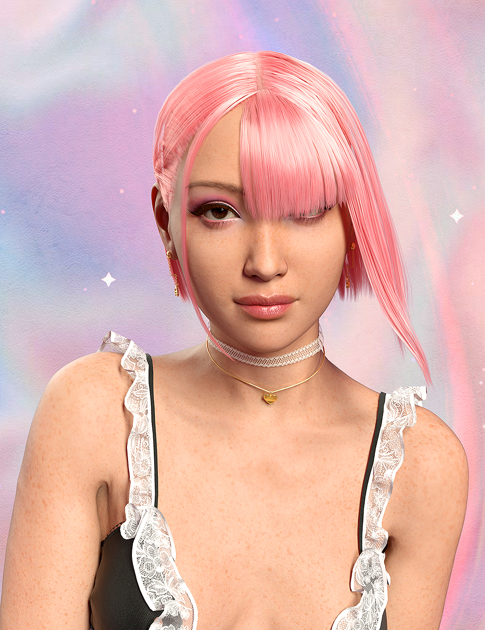 Cyber Edge Hair for Genesis 8, 8.1, and 9 Cyber Edge Hair for Genesis 8, 8.1, and 9 by: Val3dartbiuzpharb, 3D Models by Daz 3D