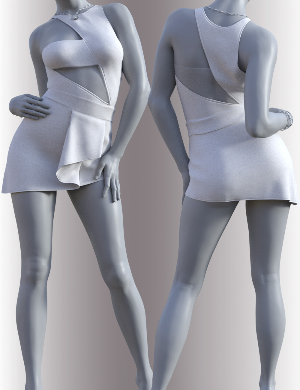 dForce Audrey Outfit for Genesis 9 dForce Audrey Outfit for Genesis 9 by: OnnelArryn, 3D Models by Daz 3D