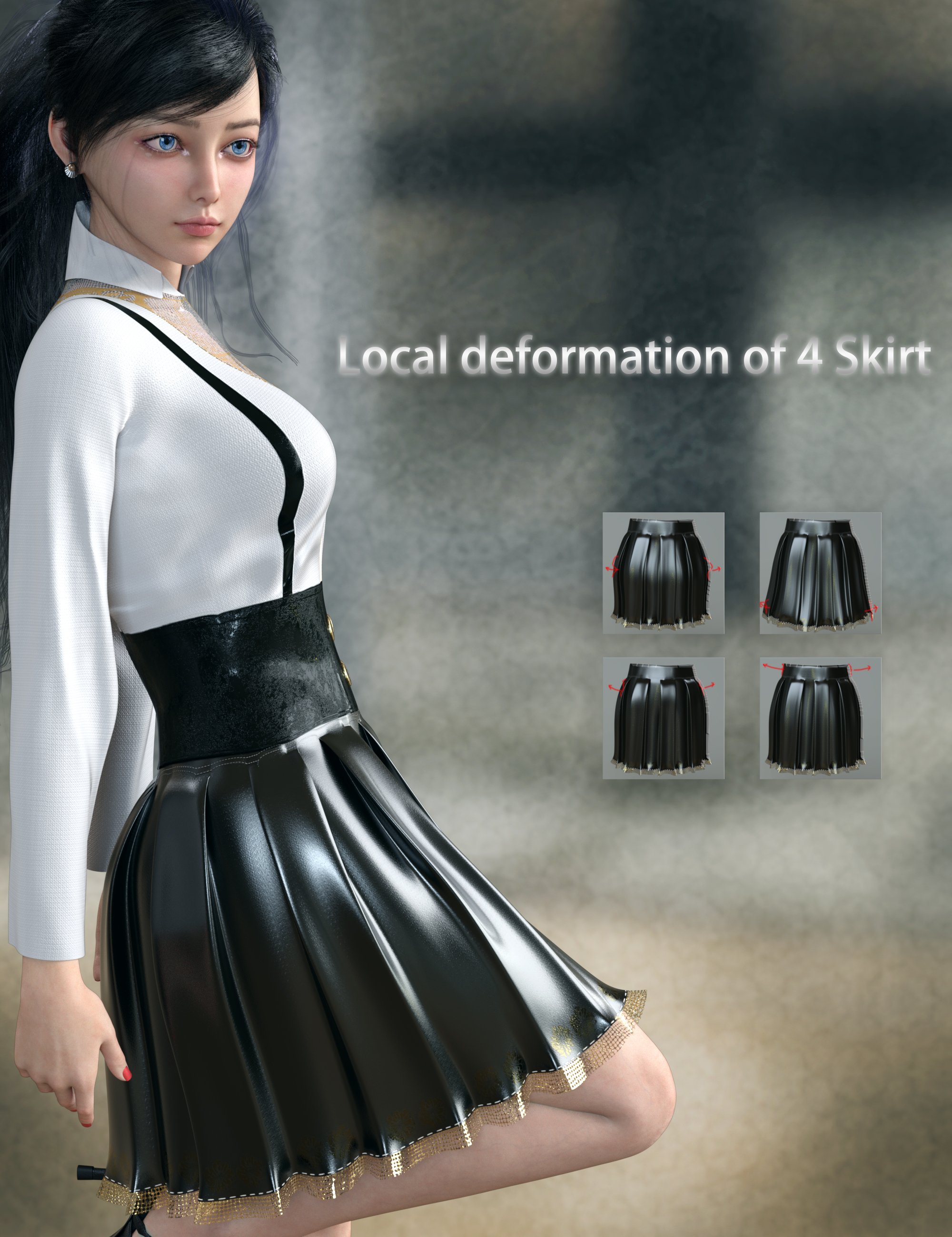 dForce Vo Kelly Clothes for Genesis 9 dForce Vo Kelly Clothes for Genesis 9 by: VOOTW, 3D Models by Daz 3D