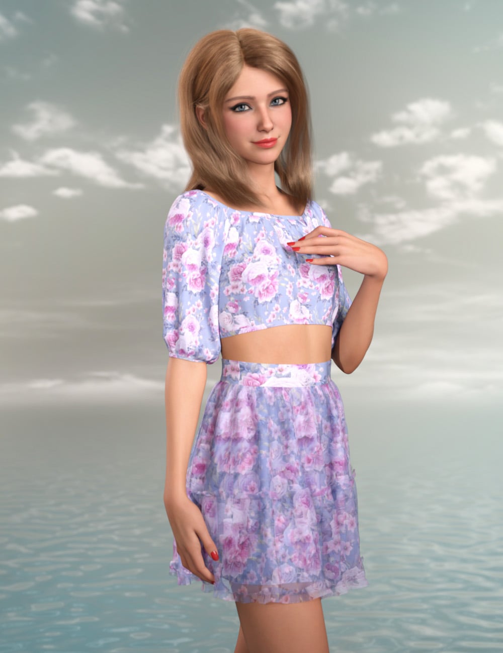 CHB Valentina For Genesis 9 Daz 3D Chb valentina for genesis 9 daz 3d