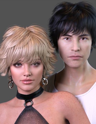 Denny Hair for Genesis 9 | Daz 3D