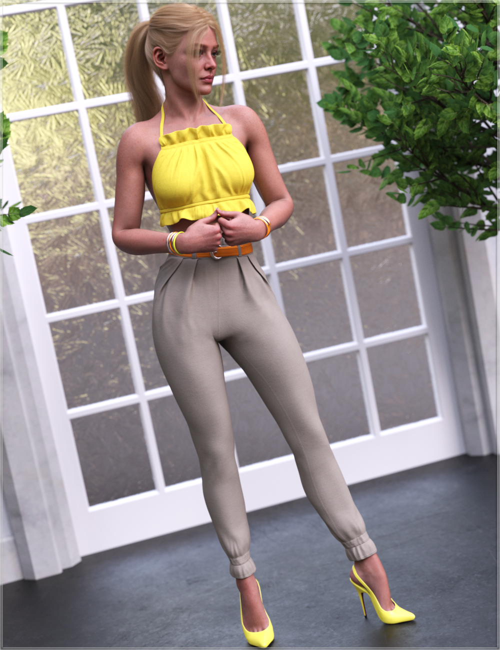 Day Dreamer Outfit for Genesis 9 by: Nikisatez, 3D Models by Daz 3D