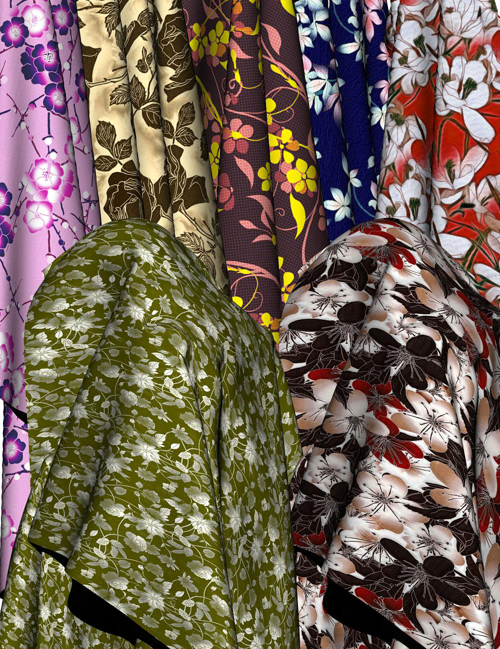 Spring Summer Fabric Collection - Merchant Resource | Daz 3D