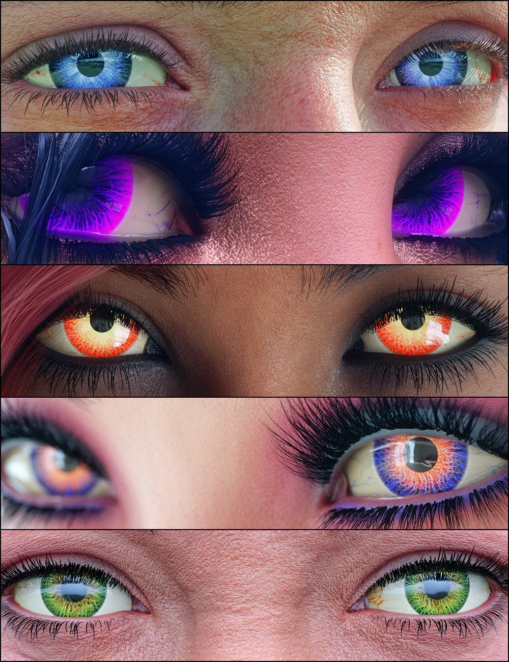 MMX Beautiful Eyes Set 14 for Genesis 9 by: Mattymanx, 3D Models by Daz 3D