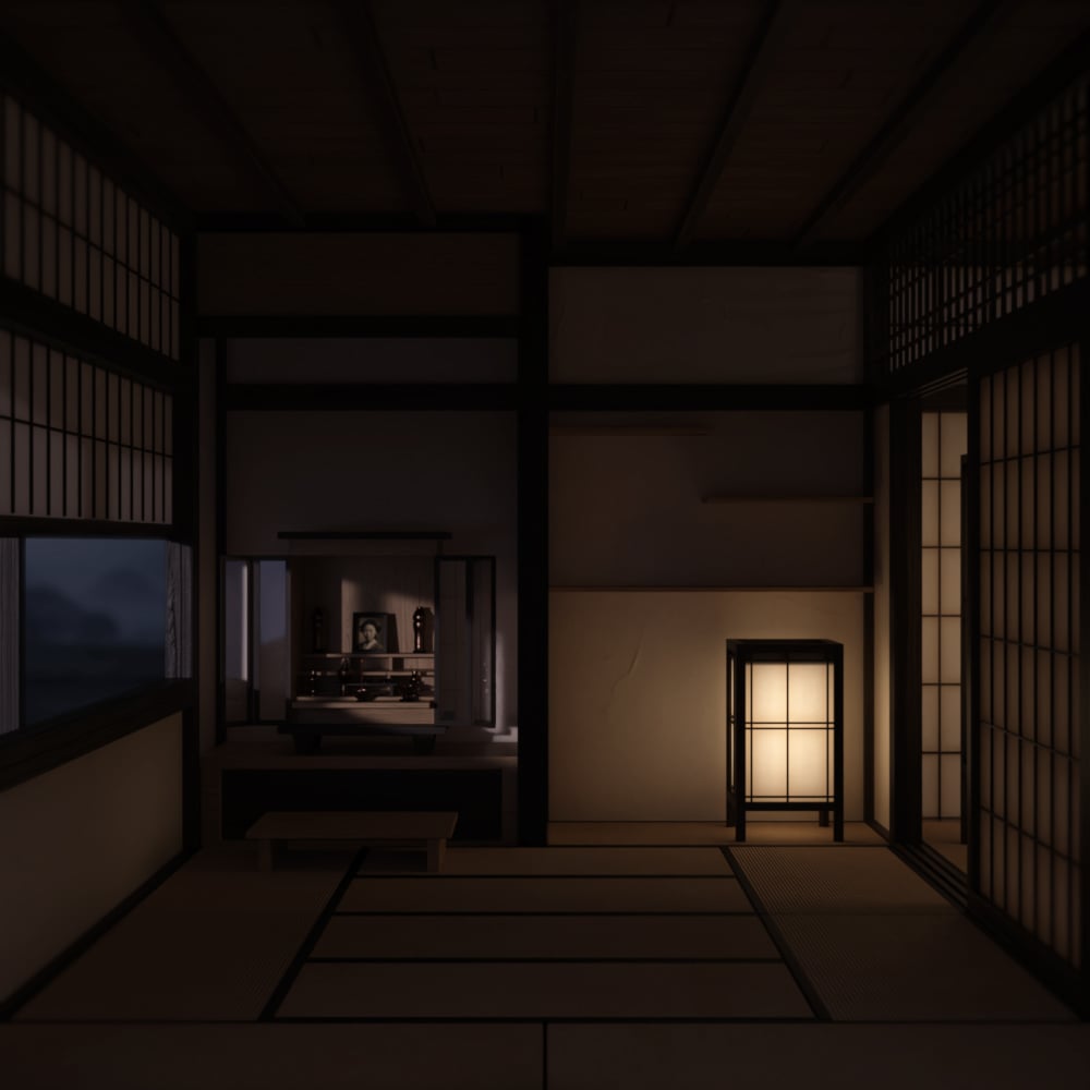 Japanese Style Tatami Room | Daz 3D