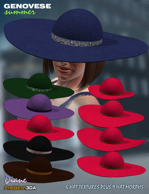 Genovese Summer for V4 Genovese Summer for V4 by: PredatronDiane, 3D Models by Daz 3D