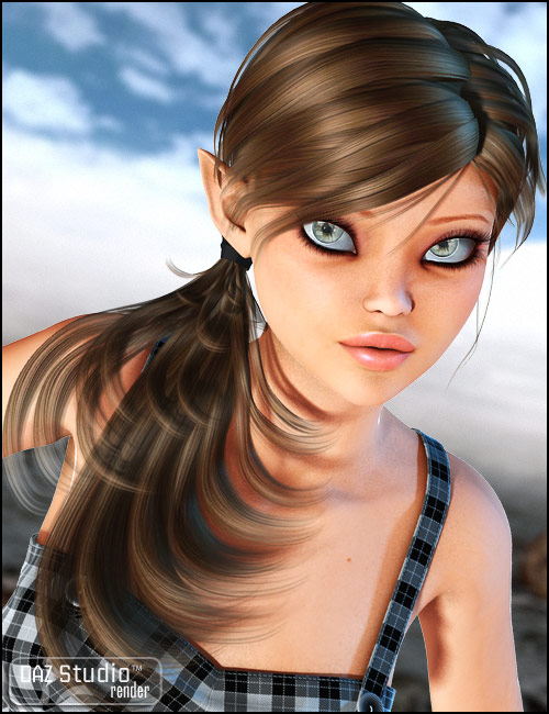 April Hair by: Propschick, 3D Models by Daz 3D